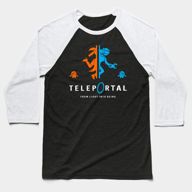 Teleportal Baseball T-Shirt by Coppi